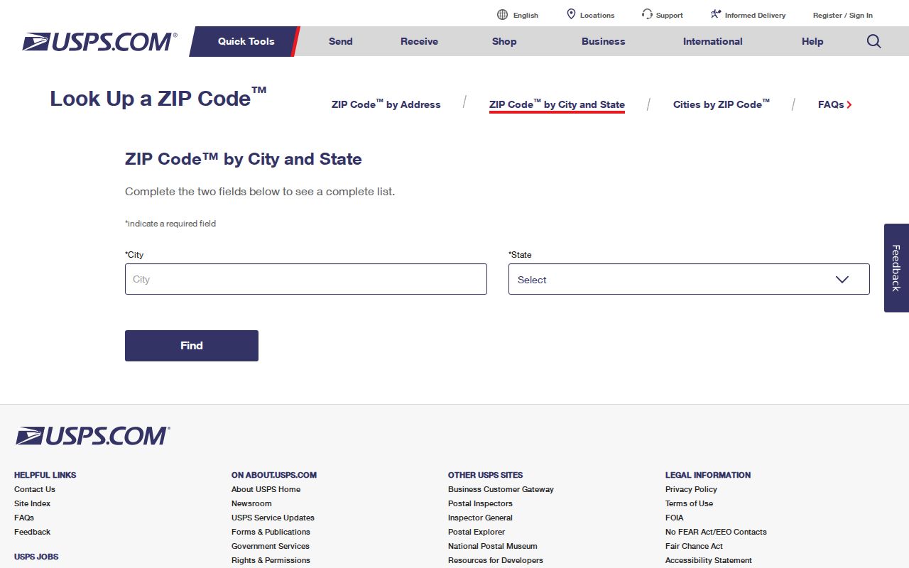 Bowling Green ZIP code directory USPS lookup